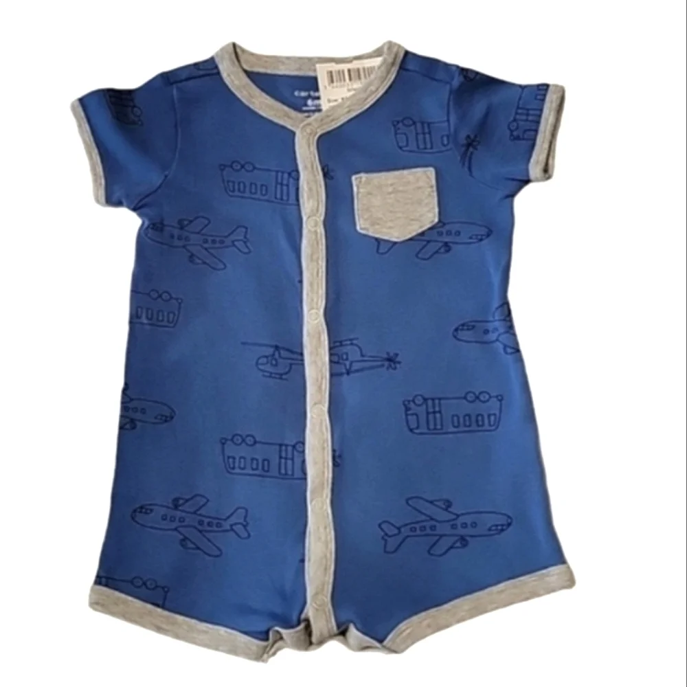 Ralph Lauren & NEW Carter's One-Piece Infant Romper Bundle